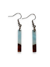 Applewood Epoxy Resin Earrings