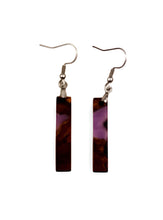 Applewood Epoxy Resin Earrings