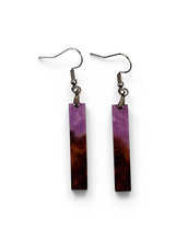 Applewood Epoxy Resin Earrings
