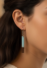 Applewood Epoxy Resin Earrings
