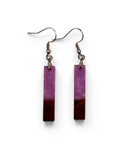 Applewood Epoxy Resin Earrings