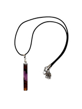 Applewood Epoxy Resin Necklace