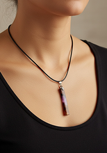 Applewood Epoxy Resin Necklace