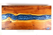 Custom Applewood Epoxy Resin River Coffee Table