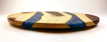 Walnut Epoxy Resin River Lazy Susan