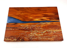 Applewood Epoxy Resin River Charcuterie Board