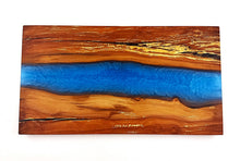 Applewood Epoxy Resin River Charcuterie Board