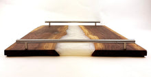 Lee and Briget's Custom XXL Walnut Epoxy Resin River Serving Tray
