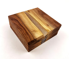 Walnut Epoxy Resin River Coasters (set of 4)