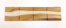 Walnut Epoxy Resin River Coasters (set of 4)