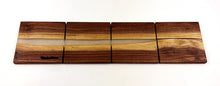 Walnut Epoxy Resin River Coasters (set of 4)