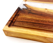 Walnut Epoxy Resin River Cutting Board
