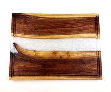 Walnut Epoxy Resin River Cutting Board