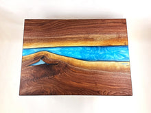 Joe's Custom Walnut Epoxy Resin River Coffee Table