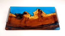Applewood Burl Epoxy Resin Serving Tray