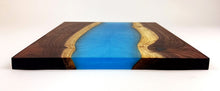 Walnut Epoxy Resin River Charcuterie Board