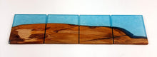 Applewood Epoxy Resin Coasters (set of 4)