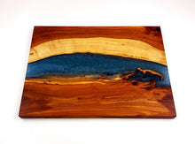 Applewood Epoxy Resin River Charcuterie Board