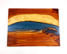 Applewood Epoxy Resin River Charcuterie Board