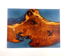 Applewood Burl Epoxy Resin Charcuterie Board