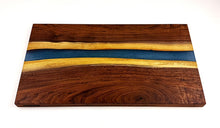 Walnut Epoxy Resin River Cutting board