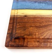 Walnut Epoxy Resin River Cutting board