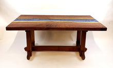 Walnut Epoxy Resin River Coffee Table