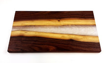 Walnut Epoxy Resin River Charcuterie Board