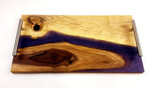 Walnut Epoxy Resin River Serving Tray