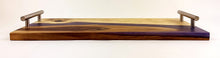Walnut Epoxy Resin River Serving Tray
