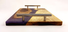 Walnut Epoxy Resin River Serving Tray