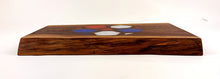 Live Edge Walnut soccer charcuterie Board