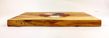 Live Edge Spalted Maple Epoxy Resin Soccer Charcuterie Board