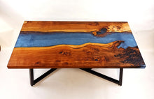 Applewood Epoxy Resin River Coffee Table