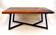 Applewood Epoxy Resin River Coffee Table