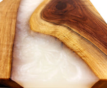 Walnut Epoxy Resin River Charcuterie Board