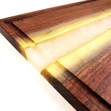 Walnut Epoxy Resin River Cutting Board