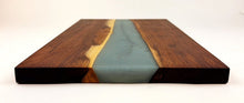 Walnut Epoxy Resin River Charcuterie Board
