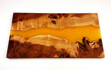 Applewood Epoxy Resin River Charcuterie Board