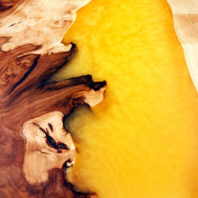 Applewood Epoxy Resin River Charcuterie Board