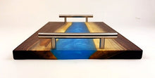 Steve's Walnut Epoxy Resin River Serving Tray