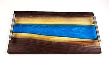 Steve's Walnut Epoxy Resin River Serving Tray
