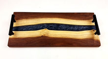 Walnut Epoxy Resin River Serving Tray