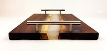 Walnut Epoxy Resin River Serving Tray