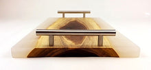 Walnut Epoxy Resin Serving Tray