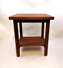 Lee's Custom Walnut Epoxy Resin River End Table