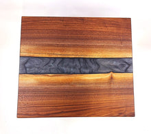 Lee's Custom Walnut Epoxy Resin River End Table