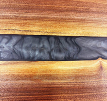 Lee's Custom Walnut Epoxy Resin River End Table
