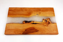 Janice's Custom Applewood Epoxy Resin Charcuterie Board and Serving Tray Set