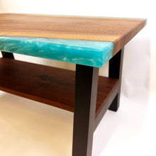 Walnut Epoxy Resin Coffee Table
